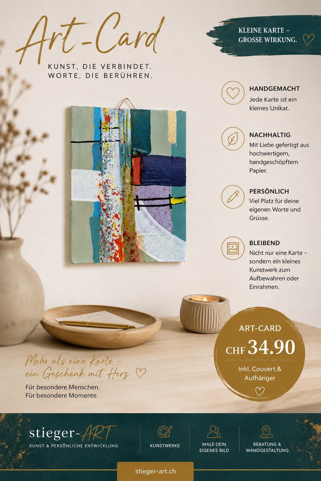 Art-Card Serie 6 – Detailansicht